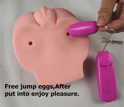 Mini Sex Pussy Male Masturbator With Jump Egg