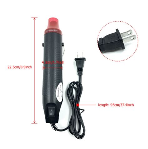 Hot Air Dryer Gun Blower Heat Gun Mini Heavy Duty Nozzle Plastic Seal Soldering Phone Repair