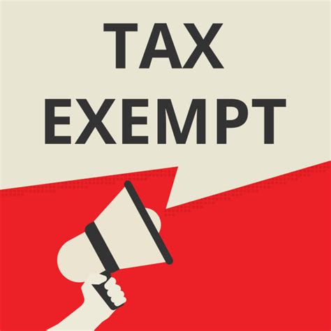 tax exempt concept illustrations royalty  vector graphics clip