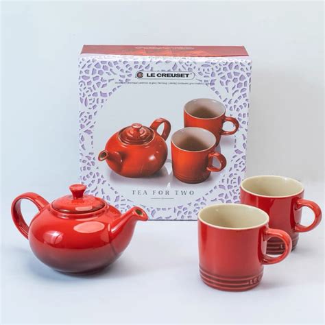 Сервиз чайный с чайником Le Creuset - купить по выгодной цене в ...