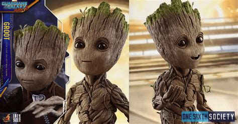 Hot Toys Guardians Of The Galaxy Vol Baby Groot One Sixth Society