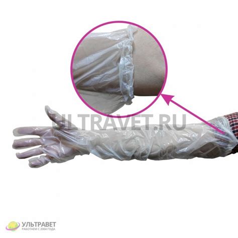 Перчатки ветеринарные длинные на резинке купить - цена, доставка - 1 ...