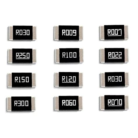 20 resistencias de aleación 2W R001 R003 R004 R009 R010 R012 R015 2512 ...