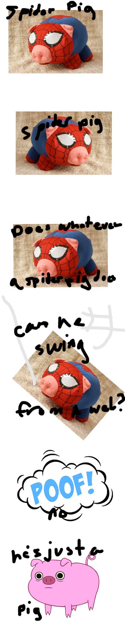 Spider Pig By Dontmineit On Deviantart