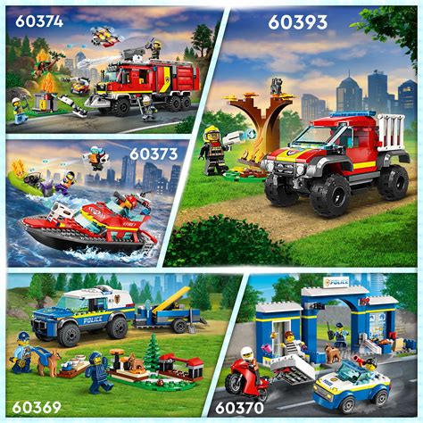 Lego City 60393 4x4 Fire Truck Rescue — Toycra