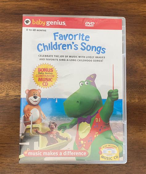 Baby Genius Favorite Childrens Songs Dvd 2004 Free Shipping