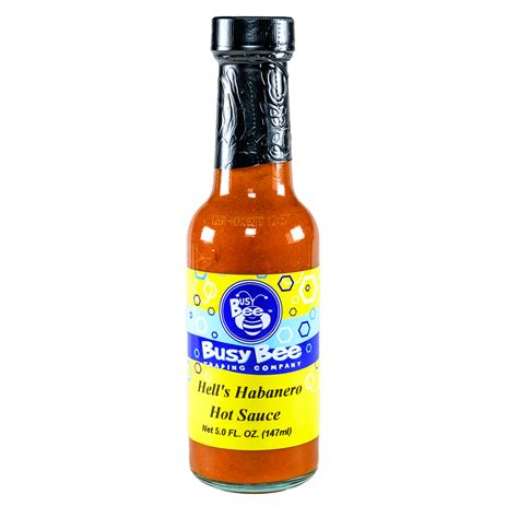 Hell S Habanero Hot Sauce Busy Bee