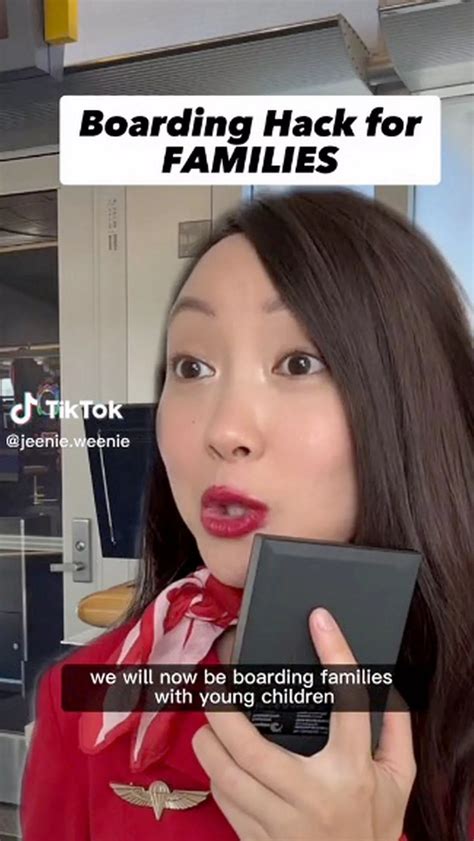 Flight attendant's 'genius' hack tells families with kids to ditch