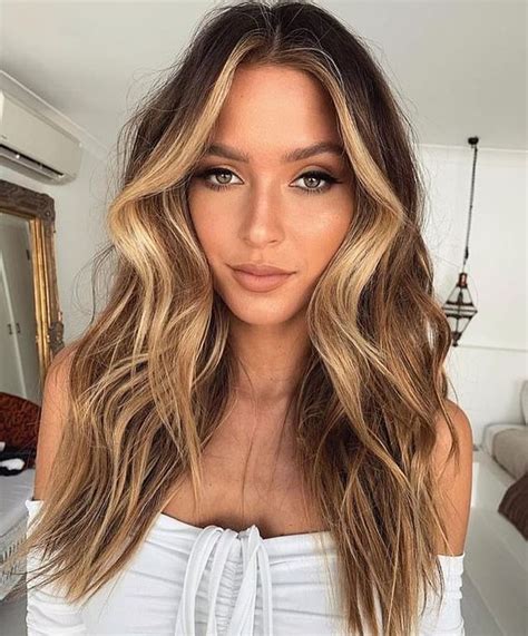 BEST SUN KISSED HAIR BRUNETTE IDEAS BeautyPg