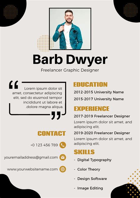 Best Graphic Designer Resume Examples