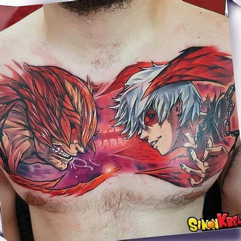 Татуировки аниме персонажей для парней и девушек | Татуировки аниме ...