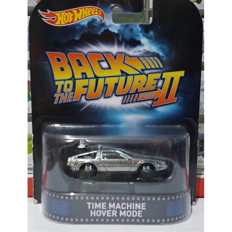 Hot WHEELS Back To The Future RETRO TIME MACHINE HOVER MODE ENTERTAINMENT PREMIUM Hotwheels