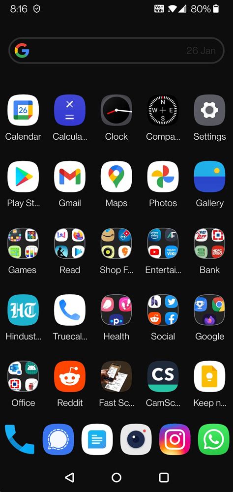 Clearly, My husband has issues with the way my home screen is being ...