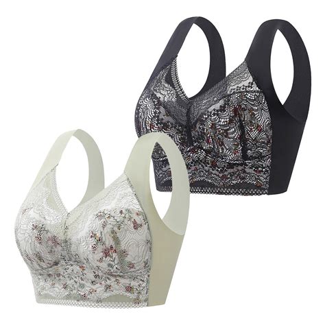 Ramiter Lingerie For Women Plus Size Seamless Bra Wireless Bra For Women Convertible Strap Ultra