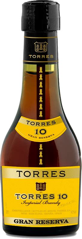 Бренди Torres, 10 Gran Reserva, 0.05 л. купить бренди в Москве, цена 0 ...