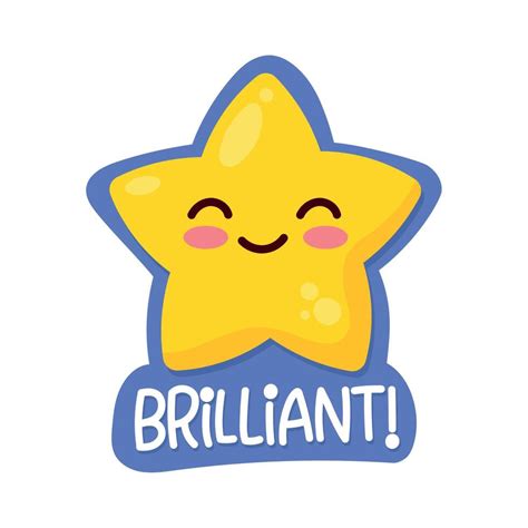 brilliant star emoji 11441780 Vector Art at Vecteezy
