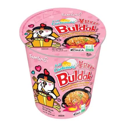 Samyang Buldak Hot Chicken Flavor Ramen Carbonara Cup G Kpopowo Pl Albumy Kpop Cd Gad Ety