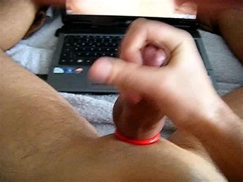 Wanking Cock With Red Cockring And Cumshot Gay Porn XHamster