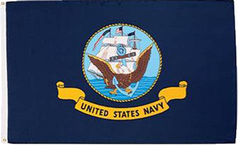 3' x 5' Nylon US Navy Flag Flown Over the Navy Memorial – The United ...