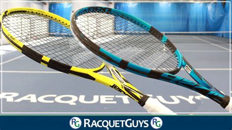 Babolat Pure Aero And Pure Drive Tennis Racquet Comparison Review Youtube