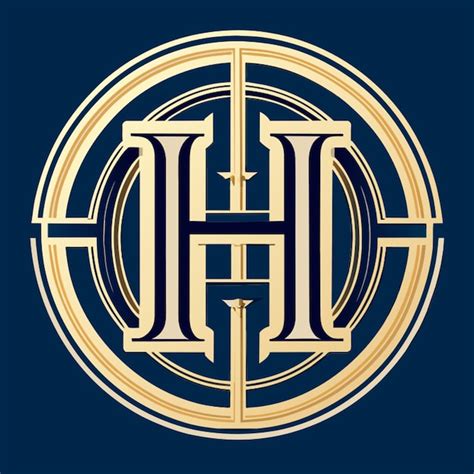 El Logotipo De La Editorial Compuesto Por Las Letras H E I Ilustración