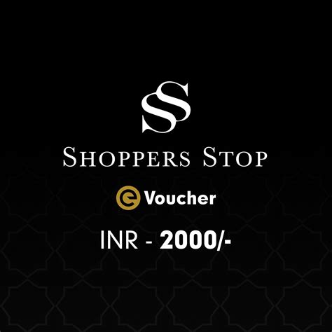 Shoppers Stop E-Voucher Rs. 2000 | Shopper Stop Gift Cards