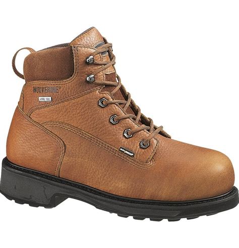 Wolverine DuraShock 6 Inch Waterproof GoreTex Work Boot W02563