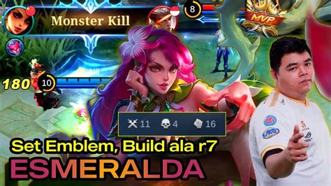 Emblem Dan Build Esmeralda Tersakit Dan Terkuat Ala R Esmeralda