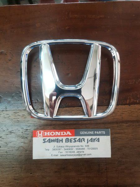 Jual Emblem Logo Lambang H Gril Grill Depan Honda Jazz Rs Gk Facelift