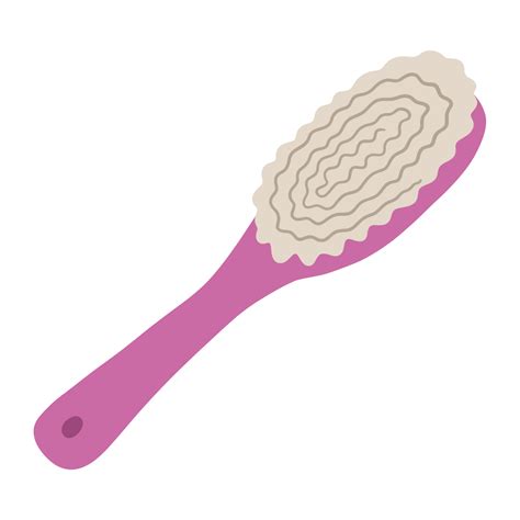 Hair Brush Hand Drawn 15321576 Png