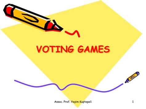 Voting Games