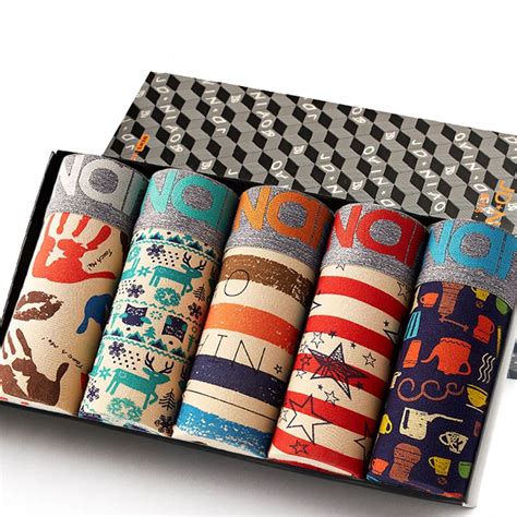 Algod O Boxer Shorts Para Homens Sexy Calcinhas Cuecas Masculinas U Convex Lingerie Roupa