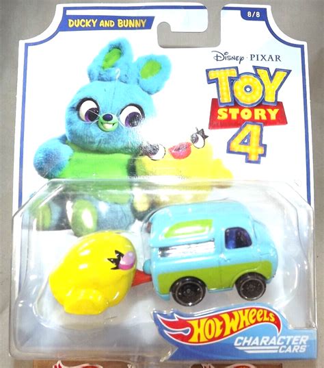 Hot Wheels Disney Pixar Character Cars Toy Story Ducky And Bunny Contemporary