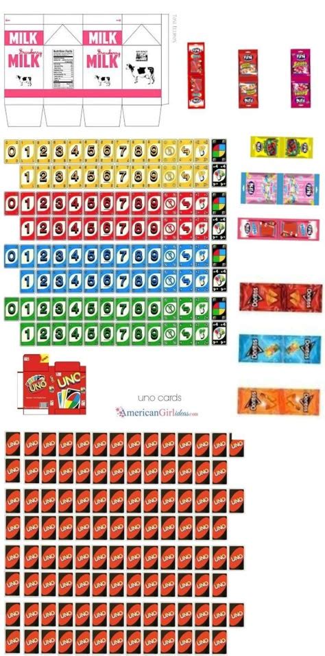 Comidas Em Miniatura Para Imprimir