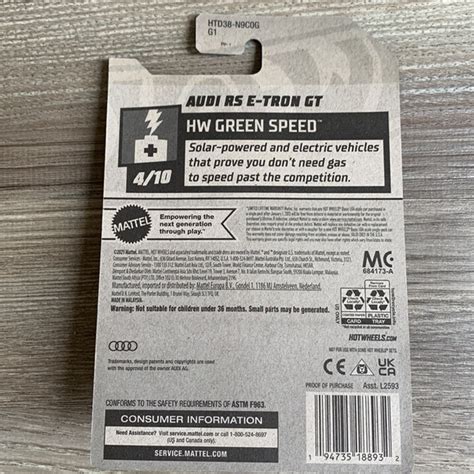 Toys Hot Wheels Car Audi Rs Etron Gt Hw Green Speed Hotwheels Mainline Ampedup Poshmark