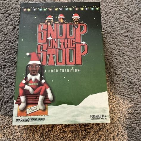 Snoop On The Stoop A Hood Tradition 12” Snoop Dogg Christmas Plush Rap ...