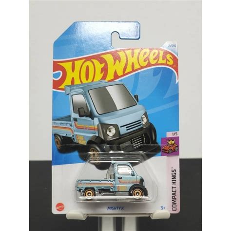 Hot Wheels Mighty K Blue 21 250 2024 COMPACT KINGS 1 5 Shopee Malaysia