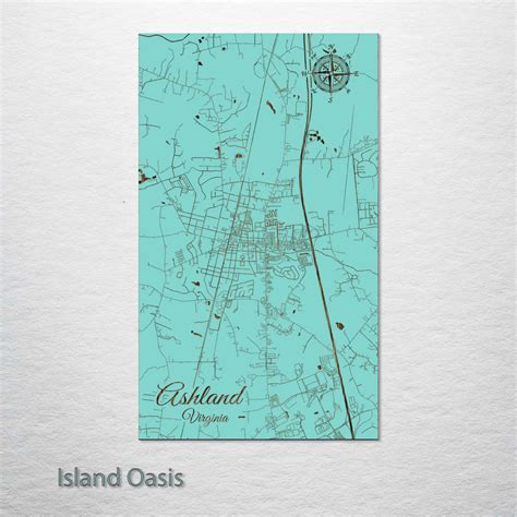 Ashland Virginia Street Map