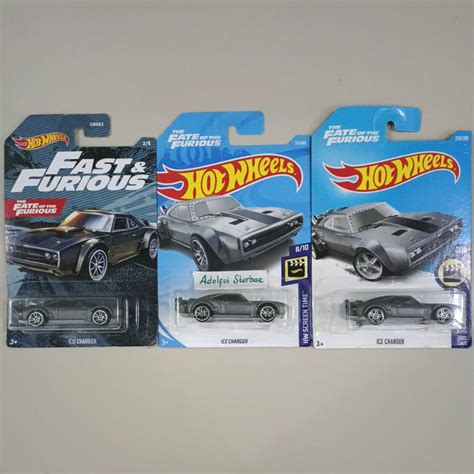 Jual Hotwheels Hot Wheels Ice Charger Hw Screen Time Edisi Fast Furious The Fate Of The