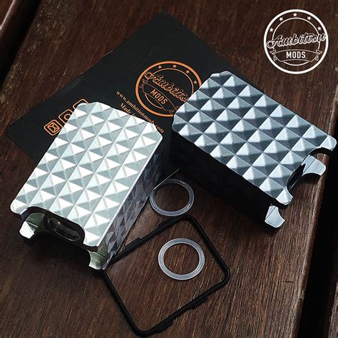 Authentic Ambition mods Rhombus Boro Tank for SXK BB Billet AIO Box Mod ...