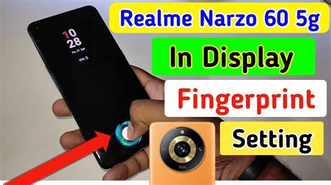 Realme Narzo 60 5g In Display Fingerprint Setting Realme Narzo 60 5g