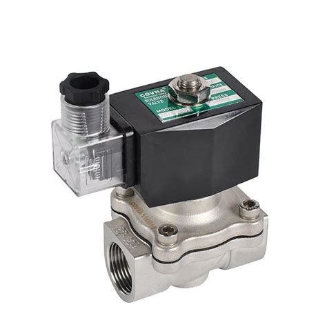 Covna 2 Inch Stainless Steel Brass Water Solenoid Valve 220v Ac Gas Solenoid Valve China Water