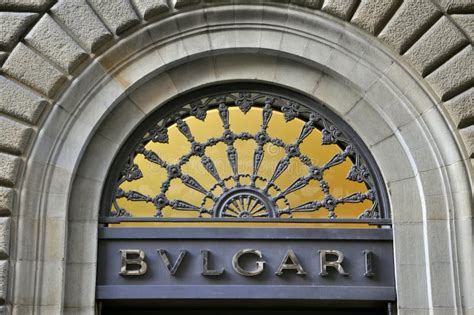 Bulgari photographie éditorial. Image du détail, affaires - 25328512
