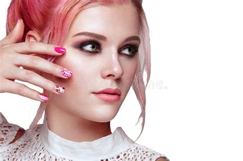 Blonde Girl With Elegant And Shiny Hairstyle Stock Photo Image Of Hair Curls 313903514