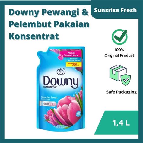 Downy Pewangi Dan Pelembut Pakaian Konsentrat Sunrise Fresh Isi 1 4