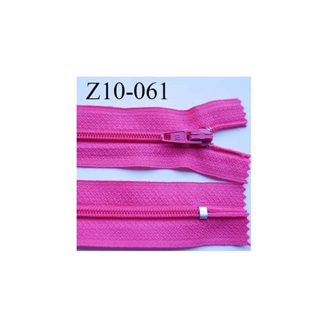 Fermeture Zip Longueur Cm Fushia Non S Parable Largeur Cm