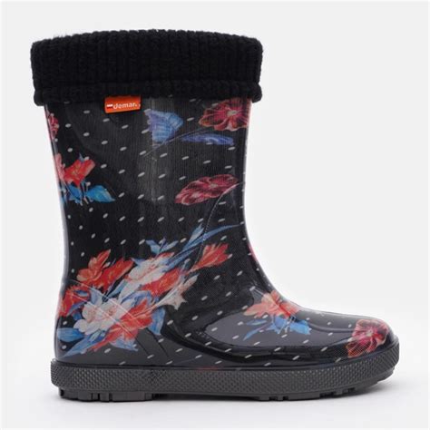Резиновые сапоги детские Demar HAWAI LUX PRINT 0048 AM 20-21 (12.3 см ...
