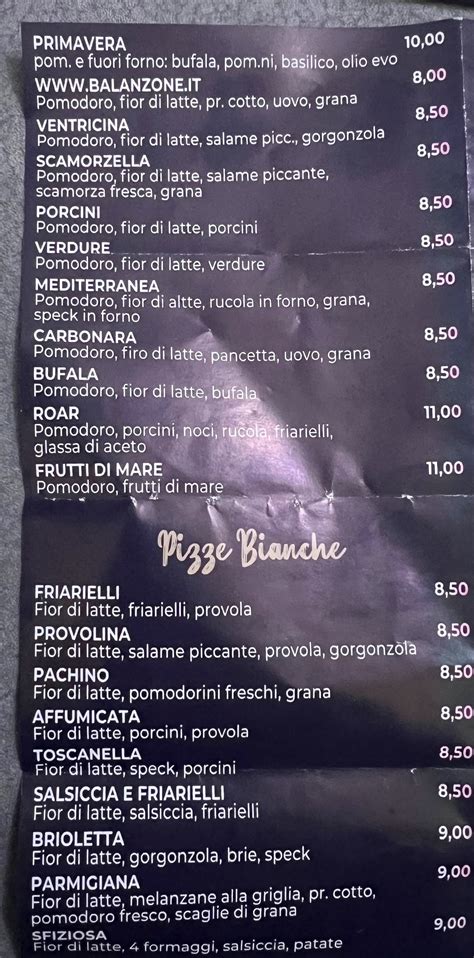 Men Completo E Carta La Lucciola Di Mare Ristorante Pizzeria A