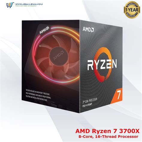 Amd Ryzen X Core Thread Unlocked Desktop Processor With