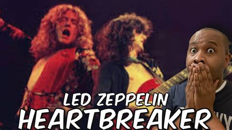 First Time Hearing Led Zeppelin Heartbreaker Reaction Youtube